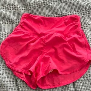 Women's Pink Athletic Shorts
